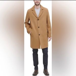 Cole Haan Wool Blend Melton Classic Topper size XL NWOT